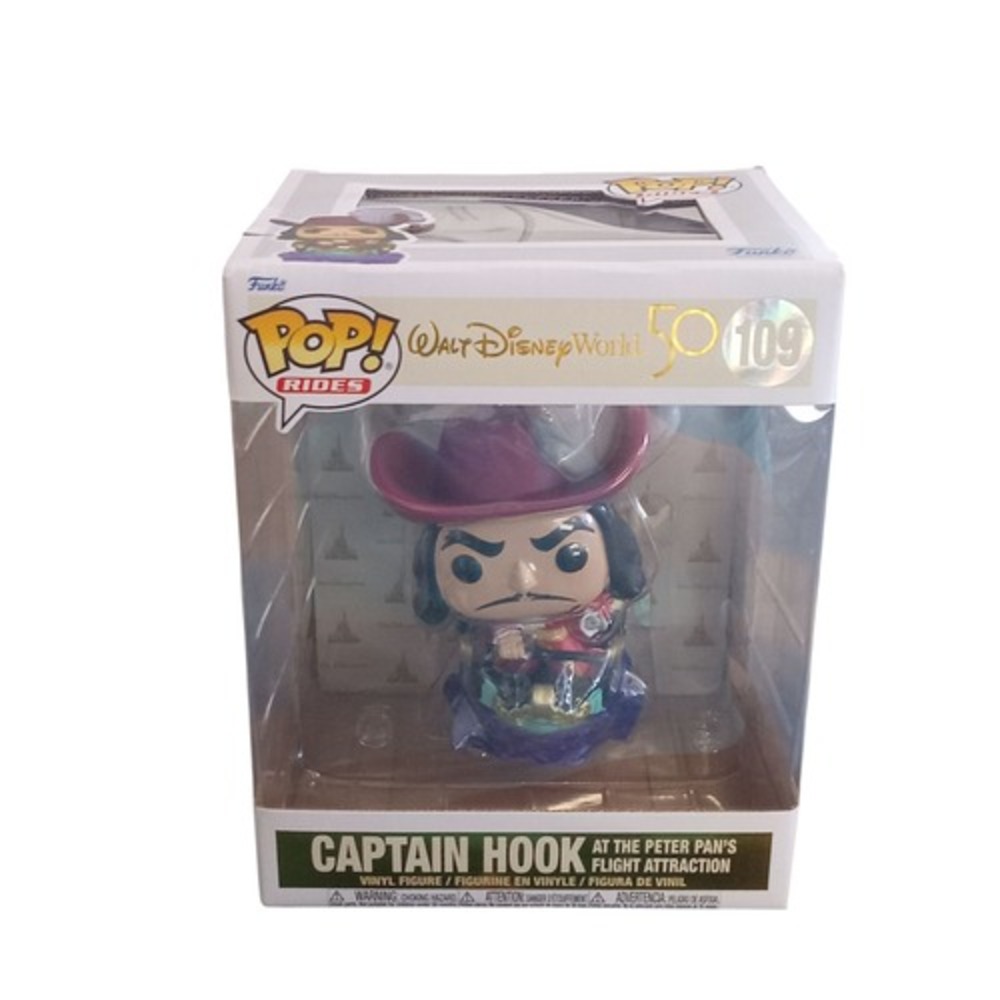 Funko Pop! Rides Walt Disney World 50th Anniversary Captain Hook #109